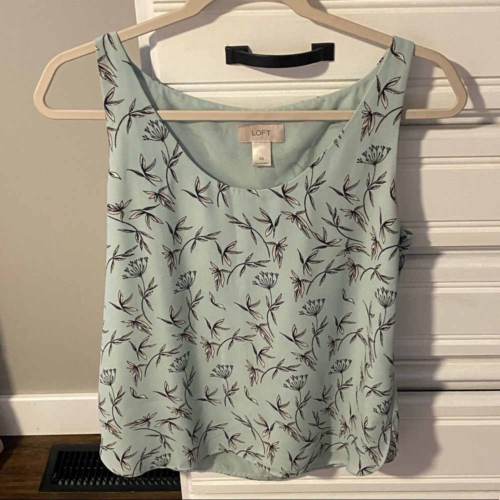 Pretty Floral Print Tank